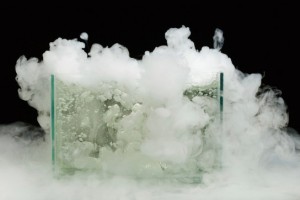 Dry ice for your Halloween dinner party
