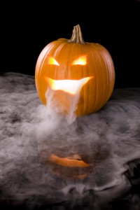 Perfect Pumpkins with Halloween Dry Ice